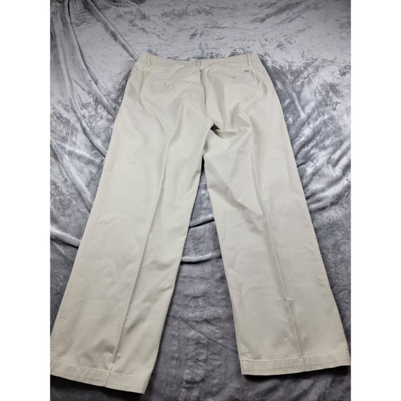 Calvin Klein Khaki Chino Flat Front‎ Super Sandwash Twill pants beige 36x28 - Picture 7 of 7